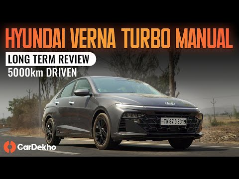 Living With The Hyundai Verna Turbo Manual | 5000km Long Term Review | CarDekho.com