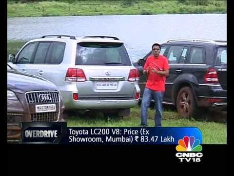 Merc GL vs Audi Q7 vs Toyota Land Cruiser on OVERDRIVE - Toyota Videos