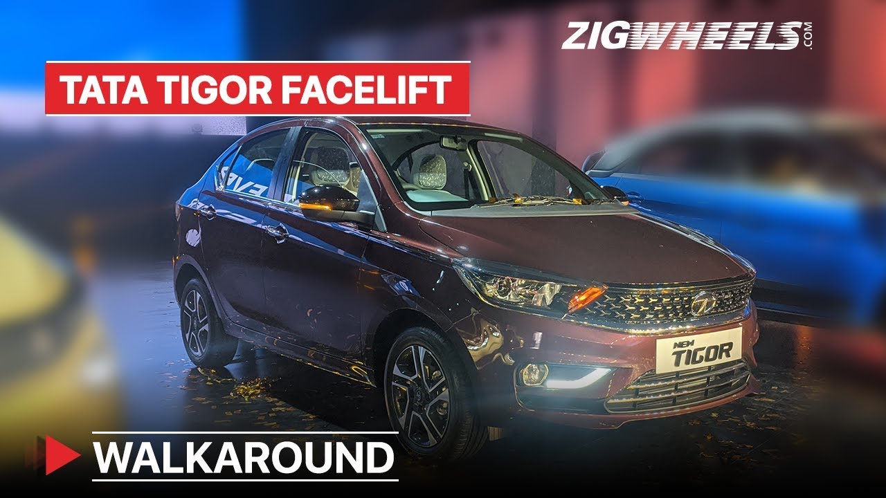 Tata Tigor Facelift Walkaround | Altroz Inspired | Zigwheels.com