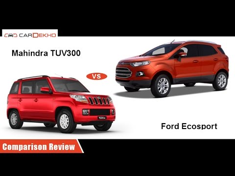 2016 Ford EcoSport vs Mahindra TUV3oo | Comparison Review | CarDekho.com