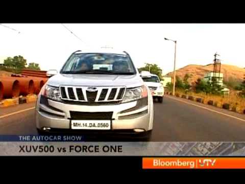 2012 Mahindra XUV500 Vs Force One | Comparison Test - Force Videos