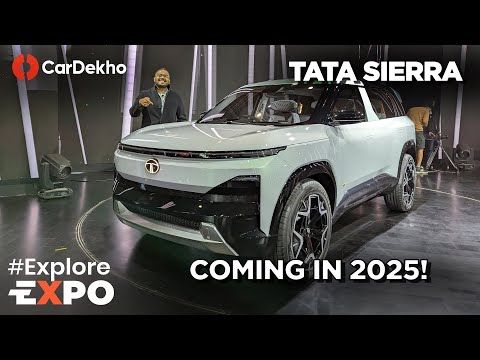 Tata Sierra - The Legend Returns, again... | Auto Expo 2023 #ExploreExpo