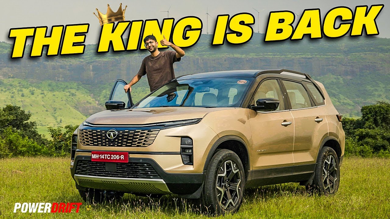 New Tata Safari looks like a BOSS, but does it drive like one? | PowerDrift