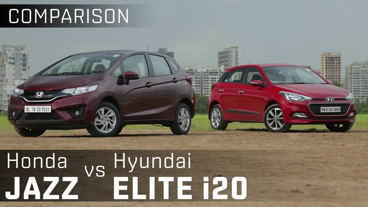 Honda Jazz vs Hyundai i20 Elite :: Premium Diesel Hatchback Comparison :: ZigWheels