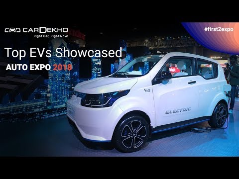 Top EVs Showcased @ Auto Expo I CarDekho.com
