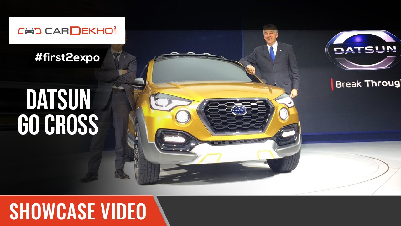 #first2expo | Datsun Go Cross Concept | Showcase Video | CarDekho@AutoExpo2016