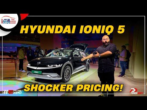 Hyundai Ioniq 5 - Shocker of a Pricing | Detailed Car Walkaround | Auto Expo 2023 | PowerDrift