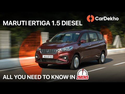 Maruti Suzuki Ertiga 1.5 Diesel | Specs, Features, Prices and More! #In2Mins