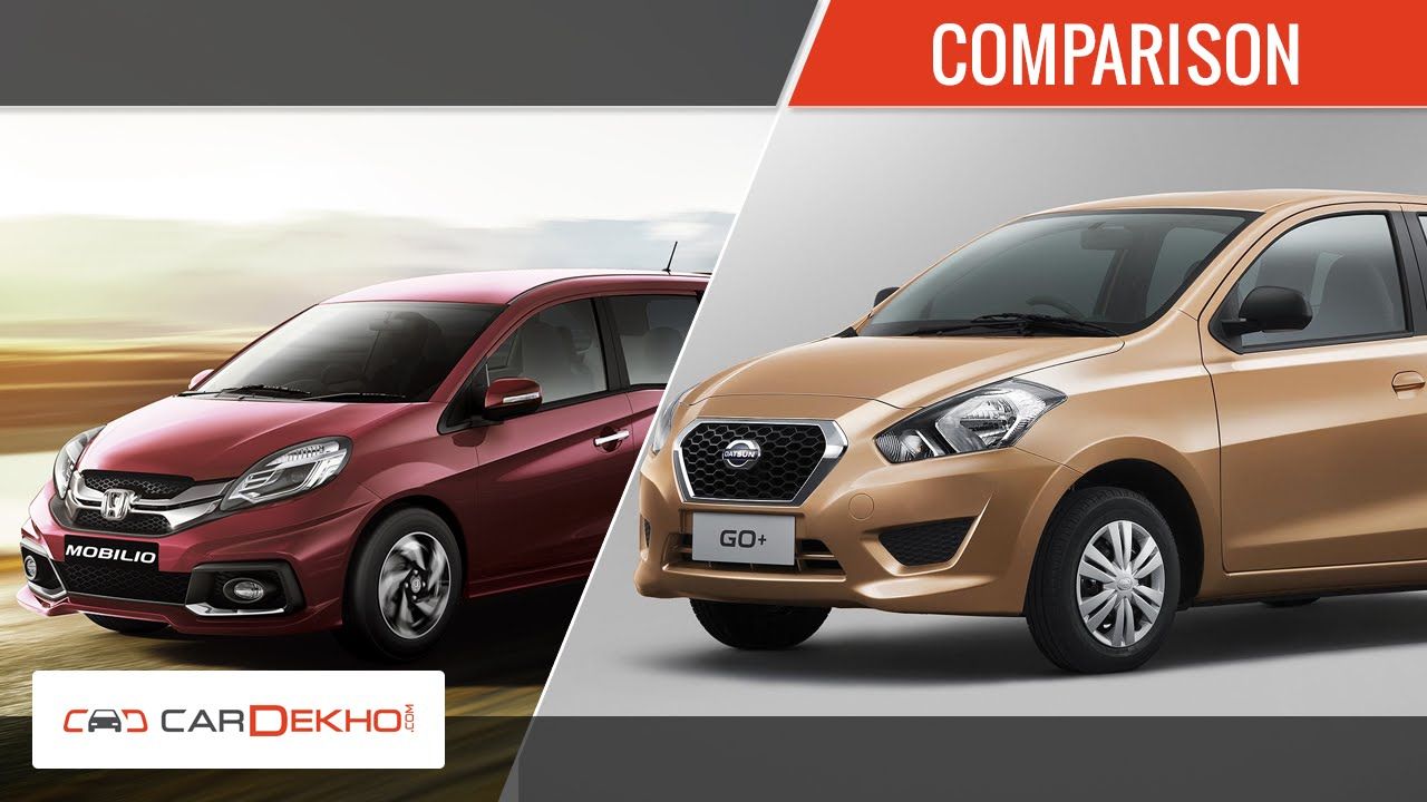 Honda Mobilio Vs Datsun Go+ | Comparison Video | CarDekho.com