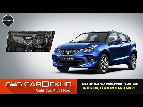 Maruti Baleno 2019 Facelift Price -Rs 5.45 lakh | New looks, interior, features and more! | #In2Mins