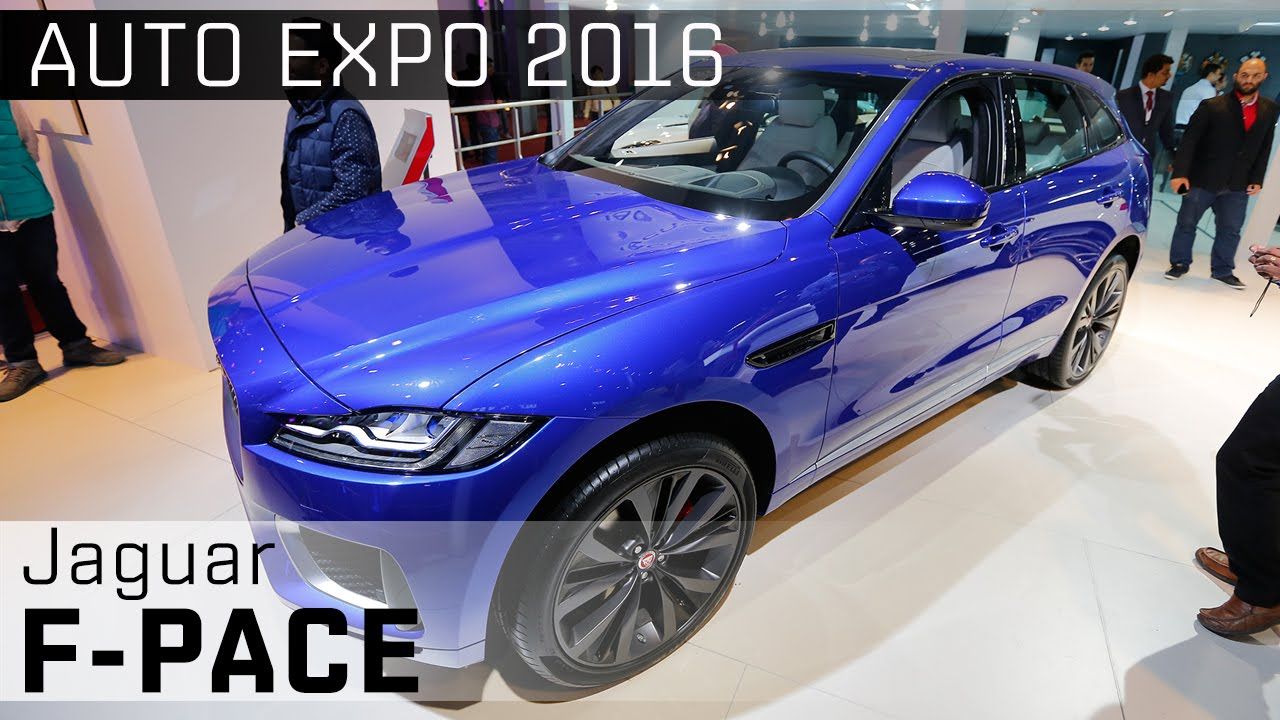 Jaguar F-Pace: 2016 Indian Auto Expo WalkAround Video