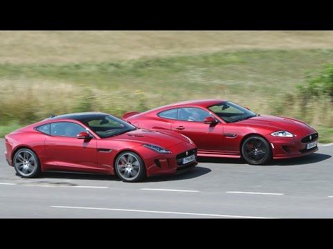 Jaguar XK Dynamic R and F-type R coup tested