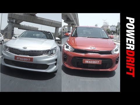 Kia Motors : India bound Rio & Optima Tested! : PowerDrift
