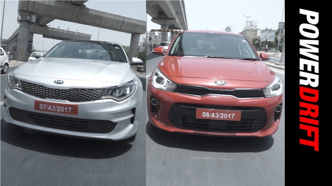 Kia Motors : India bound Rio & Optima Tested! : PowerDrift