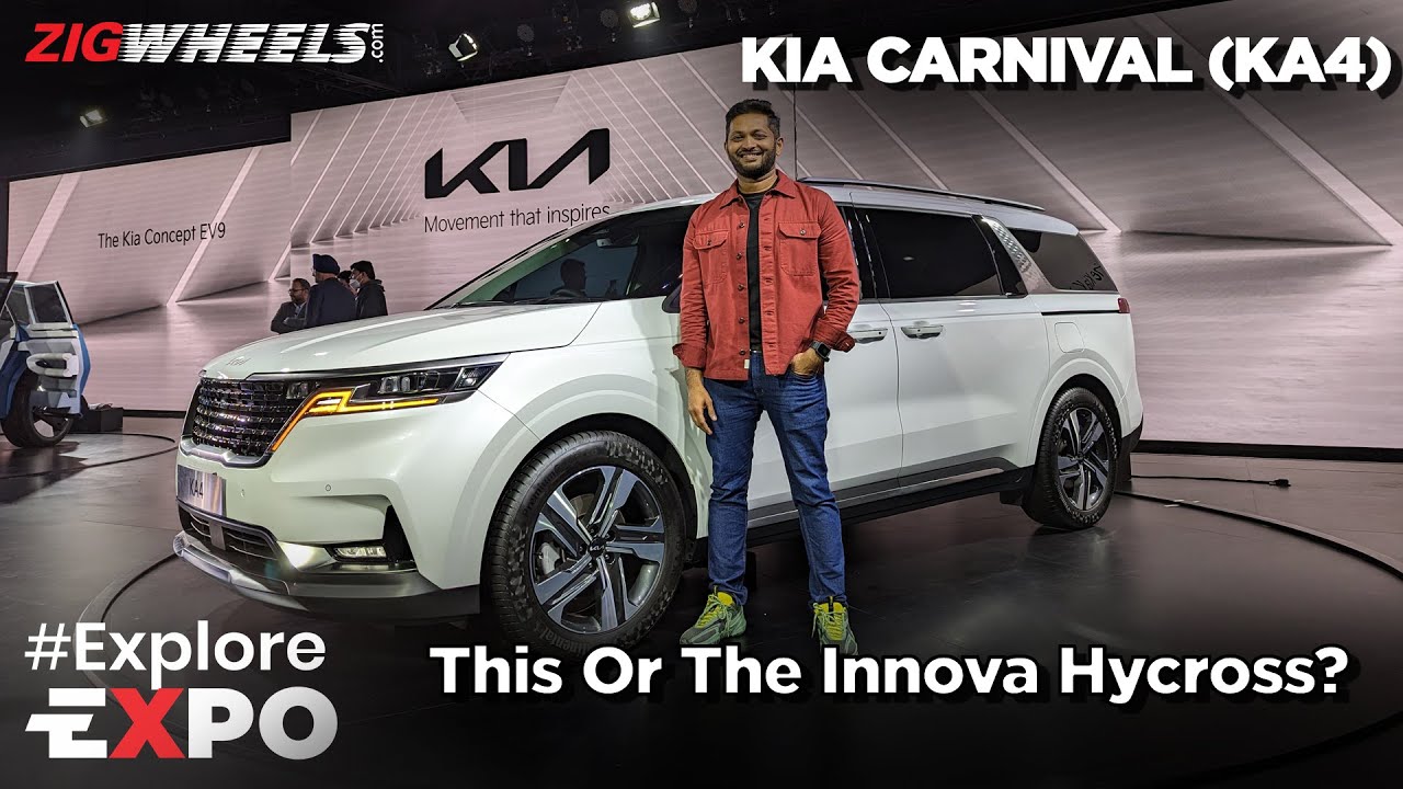New Kia Carnival | Complete Family Luxury MPV! Auto Expo 2023 #ExploreExpo
