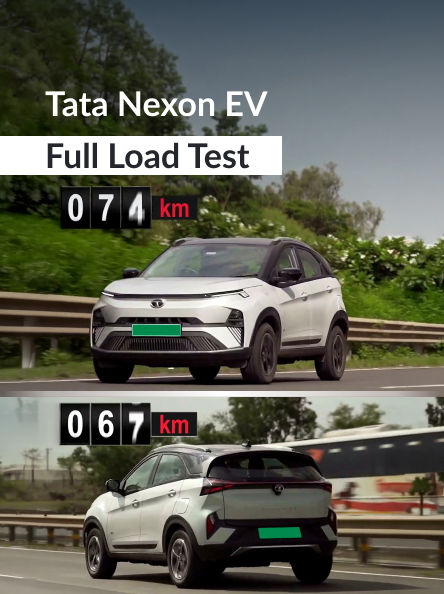 Driver vs Fully loaded - Tata Nexon EV