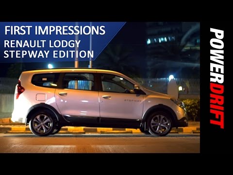 Renault Lodgy Stepway (2017) Night Drive : PowerDrift