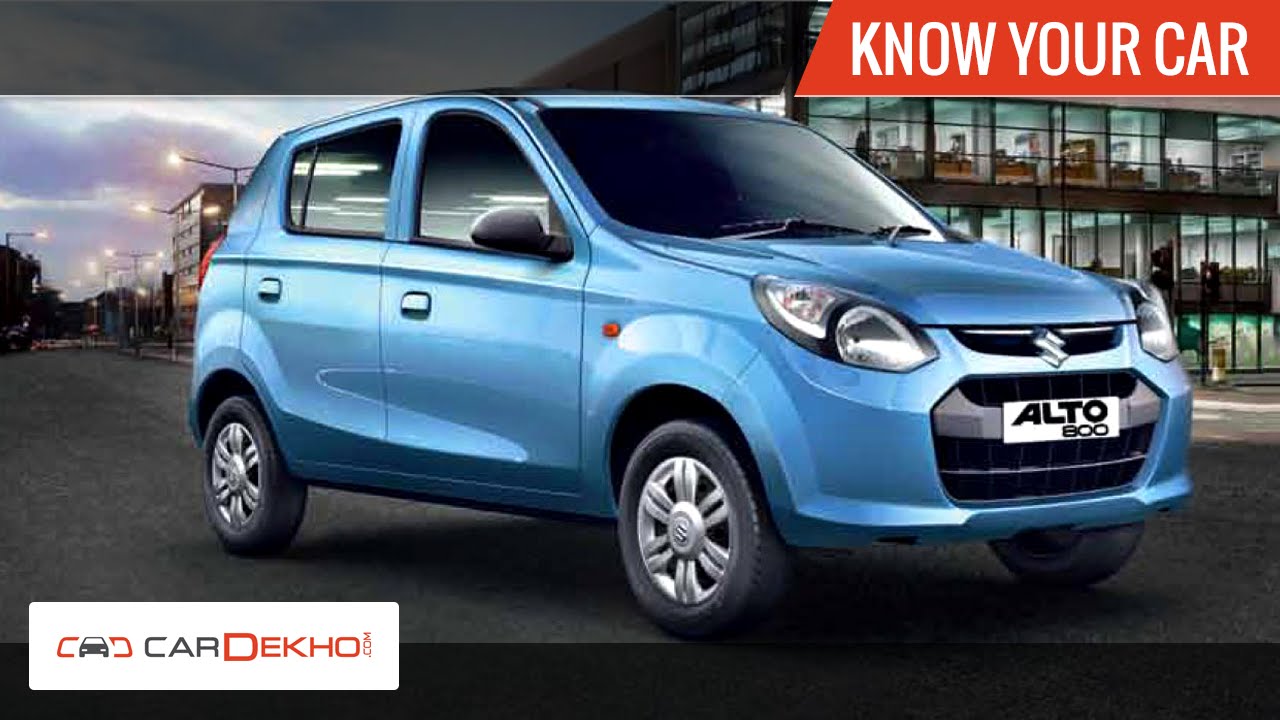 Know Your Maruti Alto 800 | Review of Features | CarDekho.com