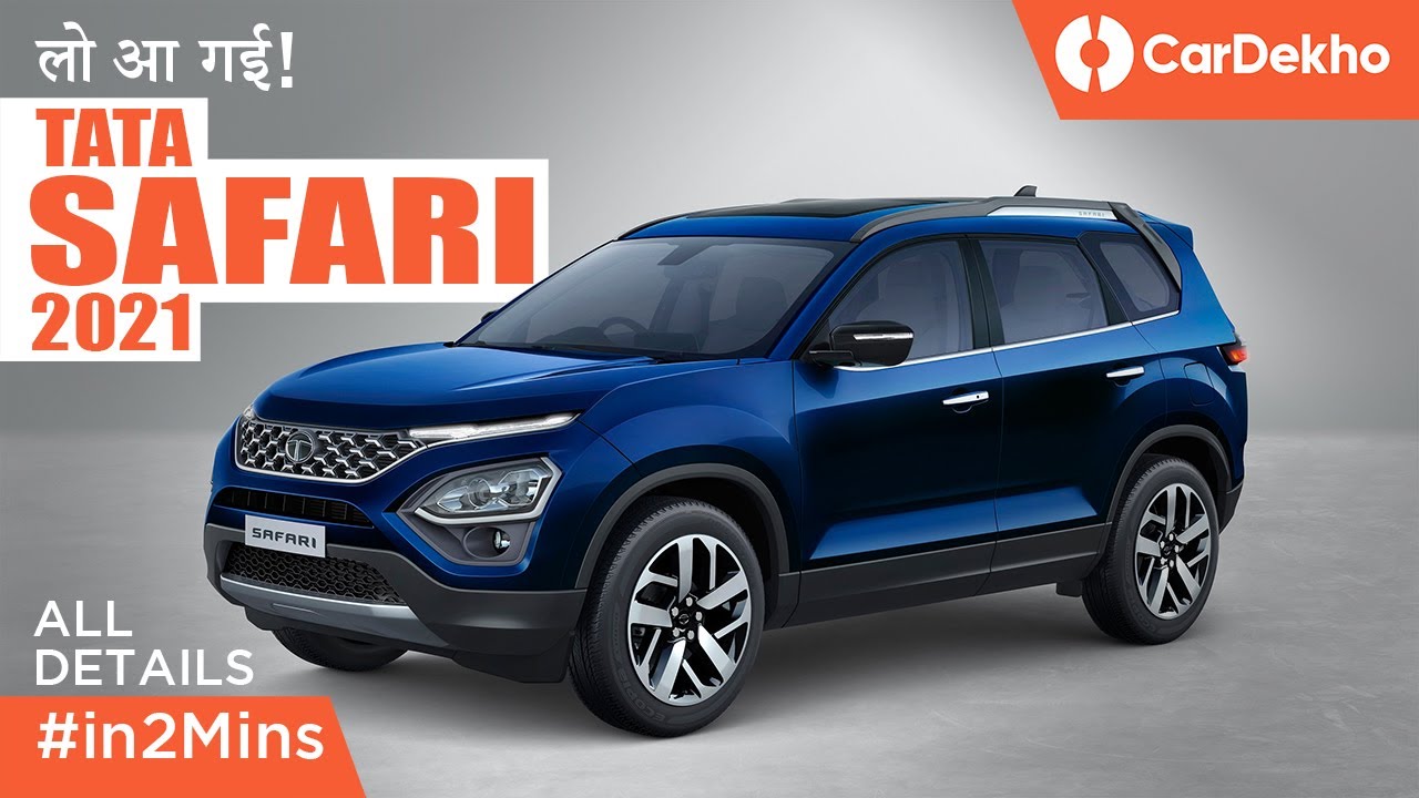 Tata Safari 2021 आ रही है जल्द ही! | FULL DETAILS #in2Mins | CarDekho.com