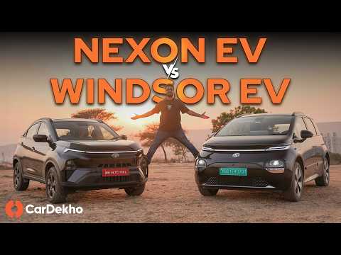 Tata Nexon EV vs MG Windsor EV | Which One Should You Pick? | Detailed Comparison Review