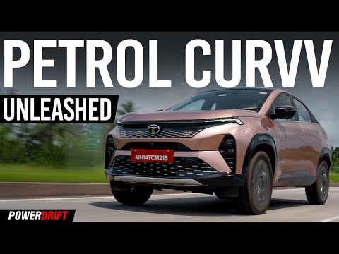 Is the Tata Curvv Petrol India's Most Stylish Compact SUV? | PowerDrift First Drive