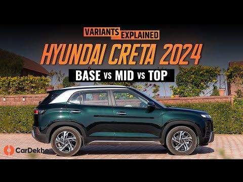 Hyundai Creta 2024 Variants Explained In Hindi | CarDekho.com