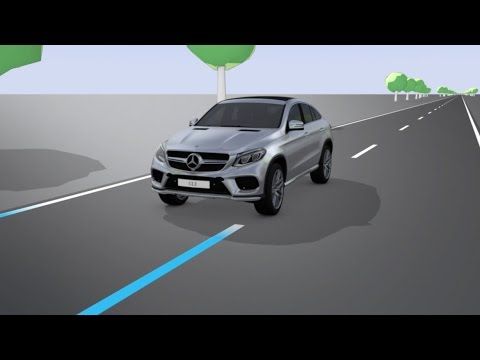 Mercedes-Benz TV: GLE Coup: Lane Keeping Assist.